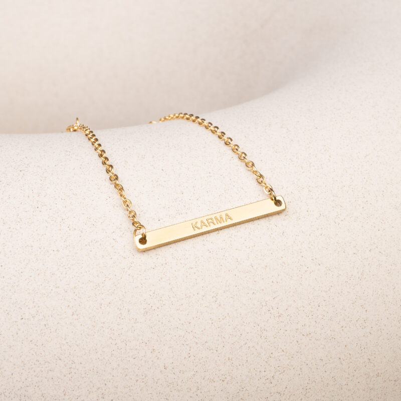 KARMA forgyldt armbånd