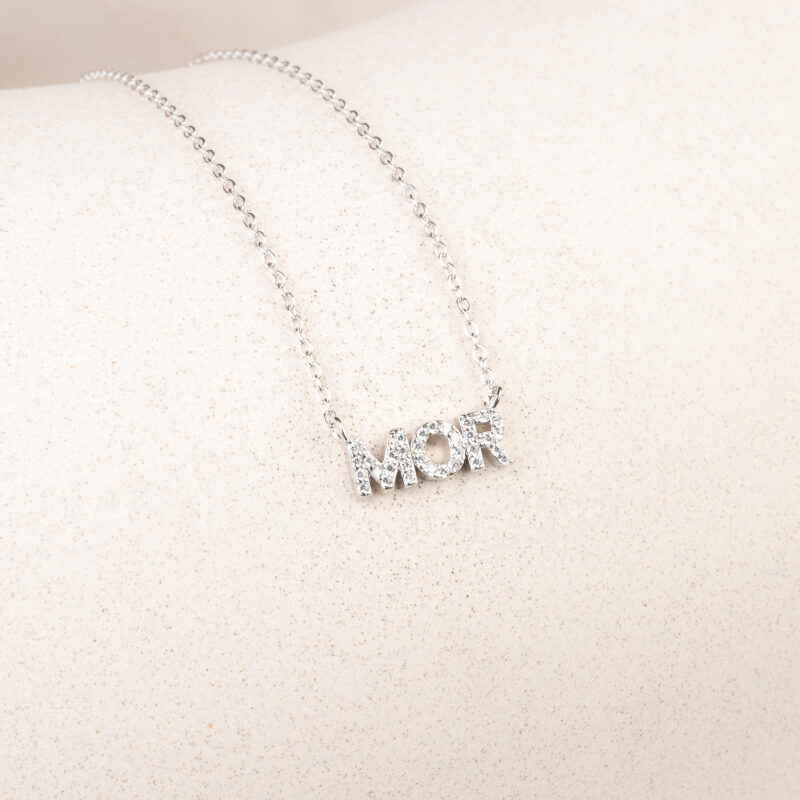 MOR-halskæde i 925 sterling sølv